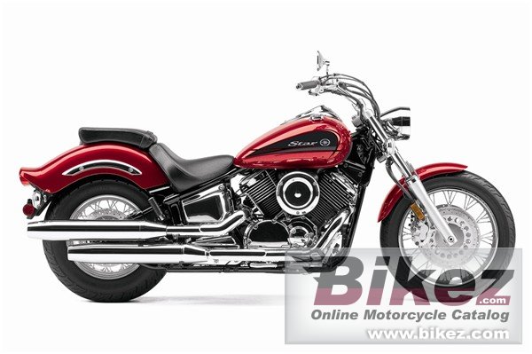 Big Yamaha v star 1100 custom picture and wallpaper from Bikez.com